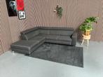 GRATIS LEVERING Slaapbank Donkergrijs 260x240 REFURBISHED, 250 tot 300 cm, Hoekbank, Ophalen of Verzenden, Zo goed als nieuw