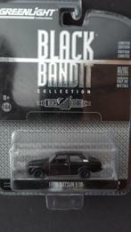 Datsun 510 1:64 3inch Greenlight Black Bandit Pol, Nieuw, Auto, Verzenden