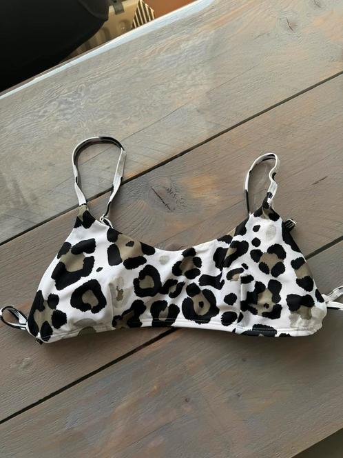 Bikinitop panterprint Hunkemöller maat L, Kleding | Dames, Badmode en Zwemkleding, Zo goed als nieuw, Bikini, Wit, Ophalen of Verzenden