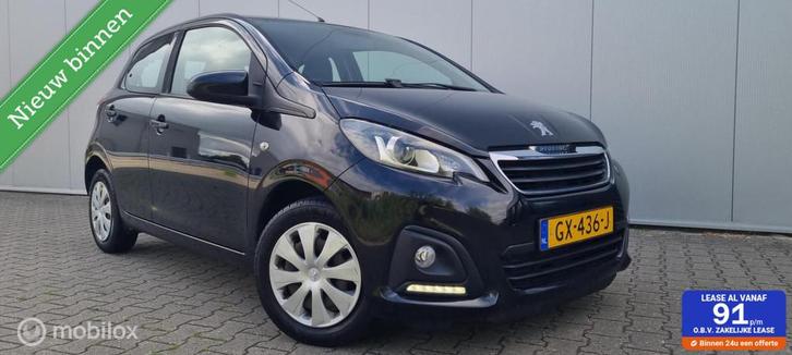 Peugeot 108 1.0 e-VTi Allure AUX/AIRCO/BLUETOOTH, Auto's, Peugeot, Bedrijf, Te koop, ABS, Airbags, Airconditioning, Alarm, Bluetooth