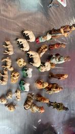 Vintage poppetjes en figuurtjes van kerststallen, Diversen, Kerst, Ophalen of Verzenden