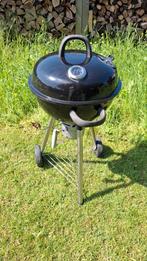 Mooie zwarte houtskool bbq met thermometer, Ophalen, Gebruikt