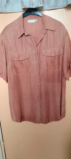 Zijden blouses Michel Valerie maat 40, Maat 38/40 (M), Bruin, Michel valerie, Ophalen of Verzenden