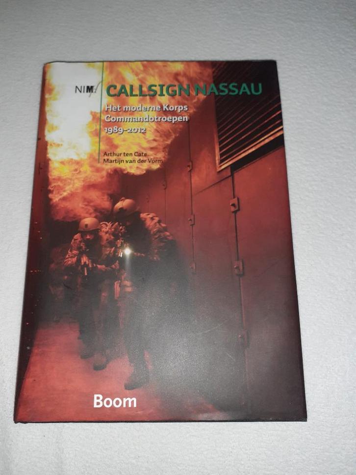 Callsign Nassau Korp Commando troepen Landmacht, Verzamelen, Militaria | Algemeen, Landmacht, Boek of Tijdschrift, Nederland, Ophalen of Verzenden