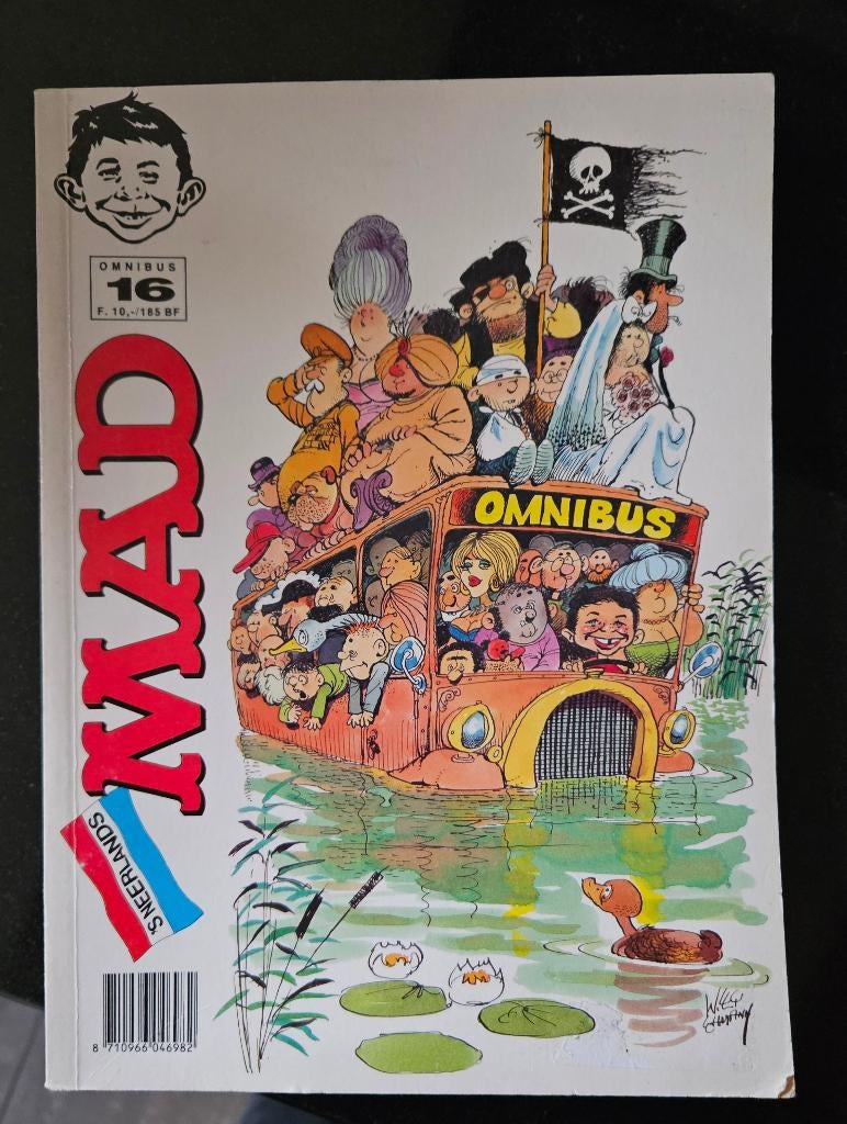 MAD OMNIBUS -  VERZAMELALBUM, Boeken, Stripboeken, Gelezen, Eén stripboek, Ophalen of Verzenden, Diverse tekenaars en schrijvers