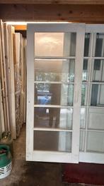 Verschillende Stompe paneeldeuren 93x231.5 cm met glas, Ophalen, 80 tot 100 cm, 215 cm of meer, Binnendeur