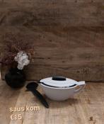 Tupperware iso duo saus kom met lepel., Ophalen of Verzenden, Nieuw, Bak of Kom