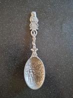 Vintage Tinnen Lepel met Tafereel, Antiek en Kunst, Antiek | Tin, Ophalen of Verzenden