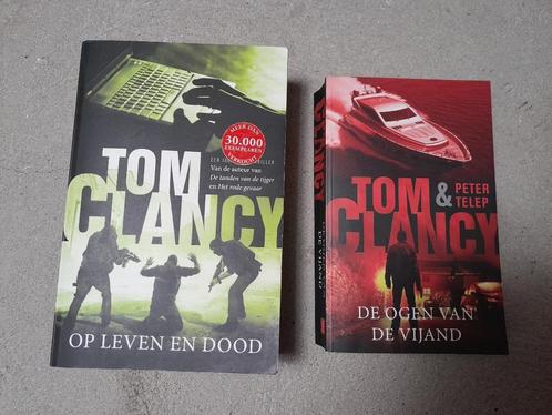 2x Tom Clancy a € 3,50 per stuk of beiden € 5,00, Boeken, Thrillers, Gelezen, Nederland, Ophalen of Verzenden