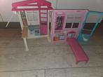 Barbie huis inklapbaar, Kinderen en Baby's, Speelgoed | Poppenhuizen, Ophalen of Verzenden, Zo goed als nieuw, Poppenhuis