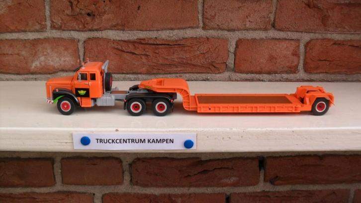 N.Z.G.  Scania  LT  110  Torpedo  van  van  de  Vlist., Hobby en Vrije tijd, Modelauto's | 1:50, Nieuw, Bus of Vrachtwagen, Tekno
