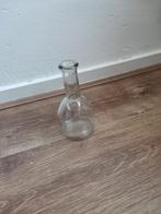 Glazen Vaasje - Simpel en Stijlvol, Wit, Ophalen of Verzenden, Minder dan 50 cm, Glas