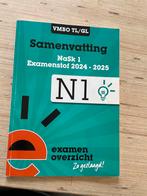 Samenvatting NaSk 1 VMBO TL/GL 2024-2025, Ophalen of Verzenden, Nieuw, MBO