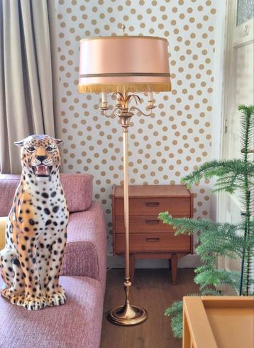 Hollywood regency vloerlamp beschikbaar voor biedingen