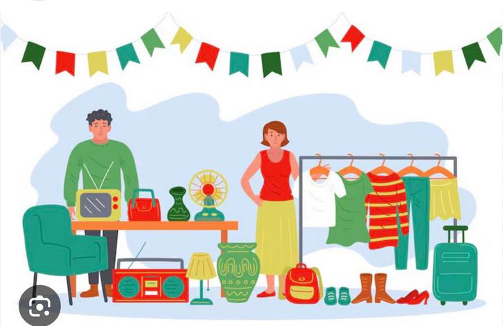 GEZOCHT ROMMELMARKT SPULLEN, Diversen, Rommelmarktspullen, Ophalen