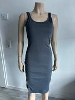Shein donkergrijs jurk maat S, Kleding | Dames, Jurken, Verzenden, Zo goed als nieuw, Maat 36 (S), Grijs