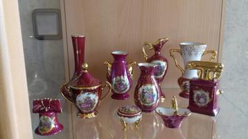 Limoges Miniatuur Verzameling 1  beschikbaar voor biedingen