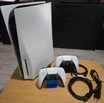 Playstation 5 Disc + 2 Controllers + Toebehoren, Ophalen of Verzenden, Gebruikt, Playstation 5