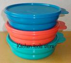Tupperware set regenboogschaaltjes 3x 550ml laatste voorraad, Ophalen of Verzenden, Nieuw, Bak of Kom