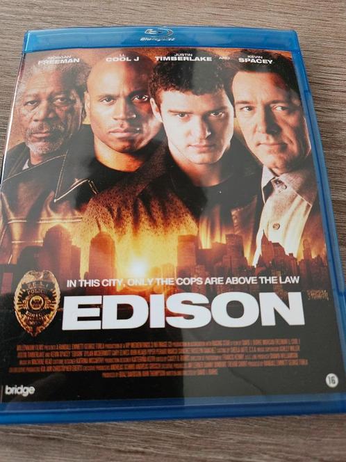 Edison (Blu-ray), Cd's en Dvd's, Blu-ray, Zo goed als nieuw, Actie, Ophalen of Verzenden