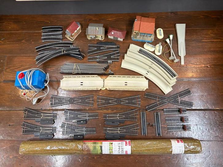 Lima treinbaan compleet €25,00, Hobby en Vrije tijd, Modeltreinen | H0, Gebruikt, Treinset, Gelijkstroom, Lima, Analoog, Verzenden