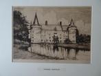 Grote ets Kasteel Helmond Willem Wenckebach, ca 1890, Verzenden