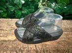Nieuwe slippers van Fitflop maat 37, Zwart, Nieuw, Ophalen of Verzenden, Fitflop