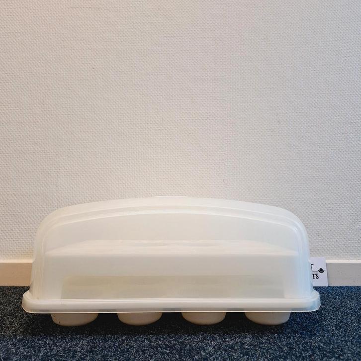 Cupcake Trommel met Handvat (Kunststof), Hobby en Vrije tijd, Taarten en Cupcakes maken, Gebruikt, Cupcakes, Ophalen of Verzenden