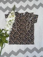 ZGAN, beige/bruin panterprint shirtje van Prenatal, maat 56, Kinderen en Baby's, Babykleding | Maat 56, Meisje, Ophalen of Verzenden