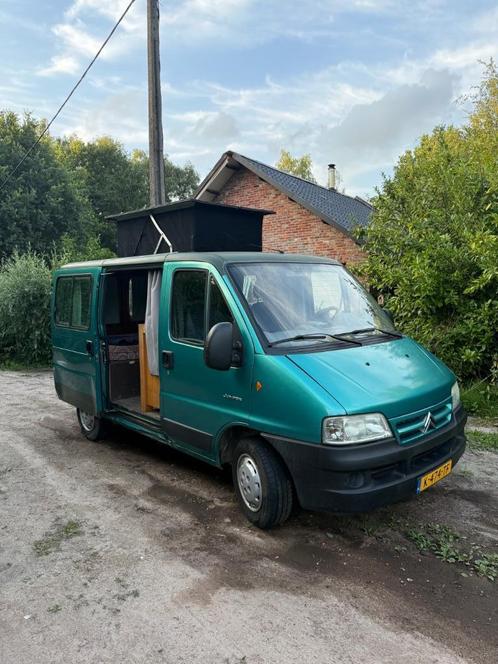 Citroën Jumper Camperbus off grid, opknapper, met jaar APK, Caravans en Kamperen, Campers, Particulier, tot en met 2, Buscamper of Camperbus