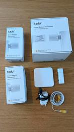 Tado V3+ Starterkit + 6 Radiatorknoppen, Doe-het-zelf en Verbouw, Ophalen of Verzenden, Slimme thermostaat