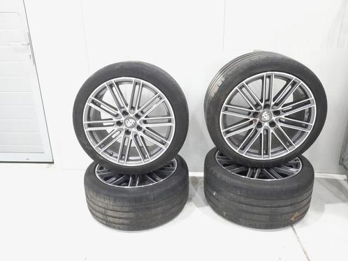 velgen set 5X130 porsche panamera, Auto-onderdelen, Banden en Velgen, Velg(en), Zomerbanden, 20 inch, 225 mm, Personenwagen, Gebruikt