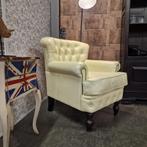 Chesterfield Southfolk fauteuil special - Vanille // NIEUW!, Antiek en Kunst, Ophalen