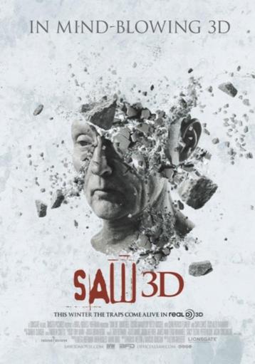 SAW  VII  :  THE   FINAL   CHAPTER( 3 D )      filmposter. beschikbaar voor biedingen