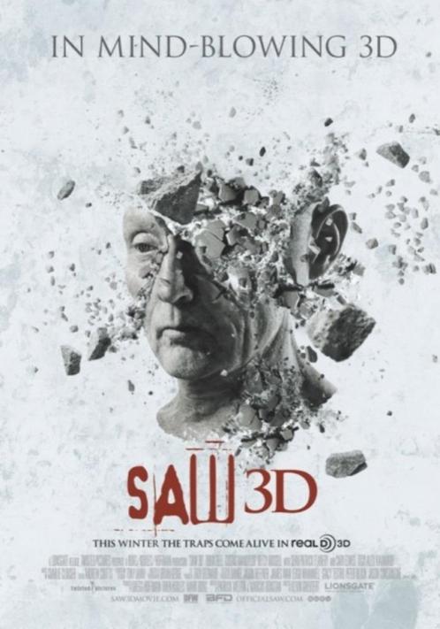 SAW  VII  :  THE   FINAL   CHAPTER( 3 D )      filmposter., Verzamelen, Posters, Nieuw, Film en Tv, 3D, Verzenden