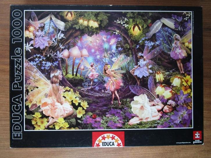 Nr.12: Puzzel van Educa Fairy Hollow Fantasy Tinkerbell Jigs, Hobby en Vrije tijd, Denksport en Puzzels, Zo goed als nieuw, Legpuzzel