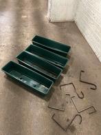 4 Plantenbakken voor Balkon, Kunststof, Gebruikt, Minder dan 30 cm, Balkon