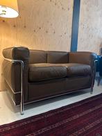 Cassina lc2. Iconisch 2-zitter. Zacht leder uitvoering., Ophalen of Verzenden, Zo goed als nieuw