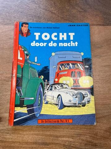 Michel Vaillant - Tocht door de nacht | 2e Druk HC 1963! beschikbaar voor biedingen
