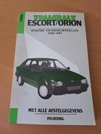 VRAAGBAAK - Ford Escort - 1986-1987, Ophalen of Verzenden
