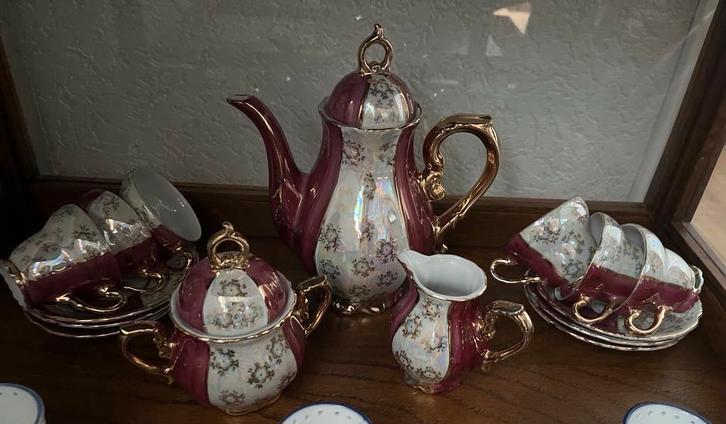 Antiek Theeservies - Prachtig!, Antiek en Kunst, Antiek | Servies compleet, Ophalen