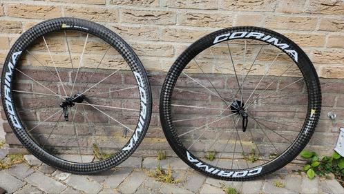Full Carbon Corima 47mm Clincher 10 speed Shimano/ Sram body, Fietsen en Brommers, Fietsonderdelen, Zo goed als nieuw, Racefiets