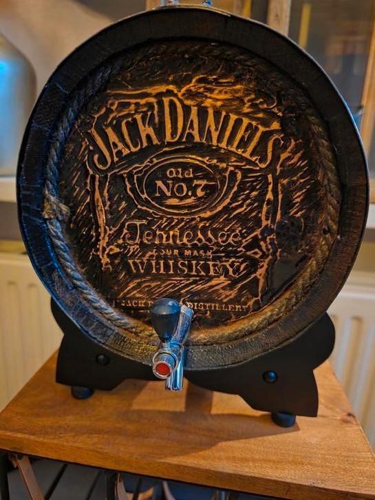 Jack Daniels whiskyvaatje sfeervol decoratie stuk, Huis en Inrichting, Woonaccessoires | Overige, Zo goed als nieuw, Ophalen of Verzenden