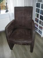 4 eetkamer stoelen, Ophalen, Gebruikt, Bruin, Vier