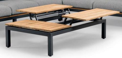 Suns Memphis salontafel, Tuin en Terras, Tuintafels, Zo goed als nieuw, Rechthoekig, Aluminium, Ophalen