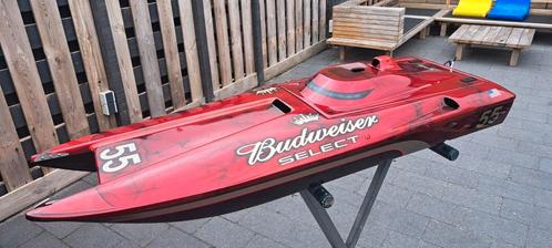 Powerboot speedboot 26cc 30cc zenoah pum rcmk bonzi, Hobby en Vrije tijd, Modelbouw | Boten en Schepen, Zo goed als nieuw, Overige merken