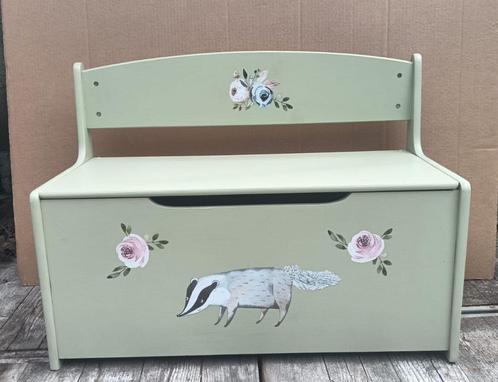 Kinderbankje met opbergbak, Kinderen en Baby's, Kinderkamer | Inrichting en Decoratie, Nieuw, Overige typen, Ophalen