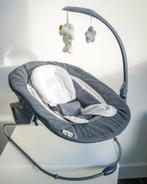 Hauck Alpha Bouncer Deluxe 2in1 Grey Newborn, Kinderen en Baby's, Overige merken, Wipstoel, Met gordel(s) of riempje(s), Ophalen of Verzenden