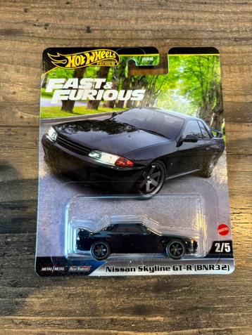 Hot Wheels Premium Nissan Skyline GT-R R32 Fast & Furious beschikbaar voor biedingen