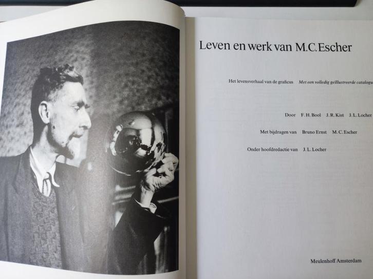 M.C. Esscher Leven en Werk van M.C. Escher, Boeken, Kunst en Cultuur | Beeldend, Gelezen, Schilder- en Tekenkunst, Ophalen